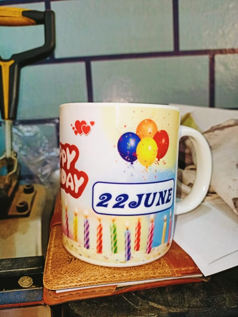 Customised birthday mug