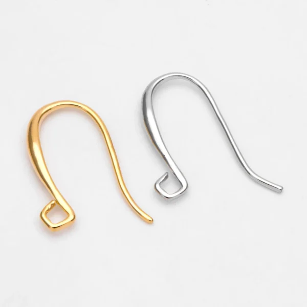 High quality real gold/ rhodium plated brass earring